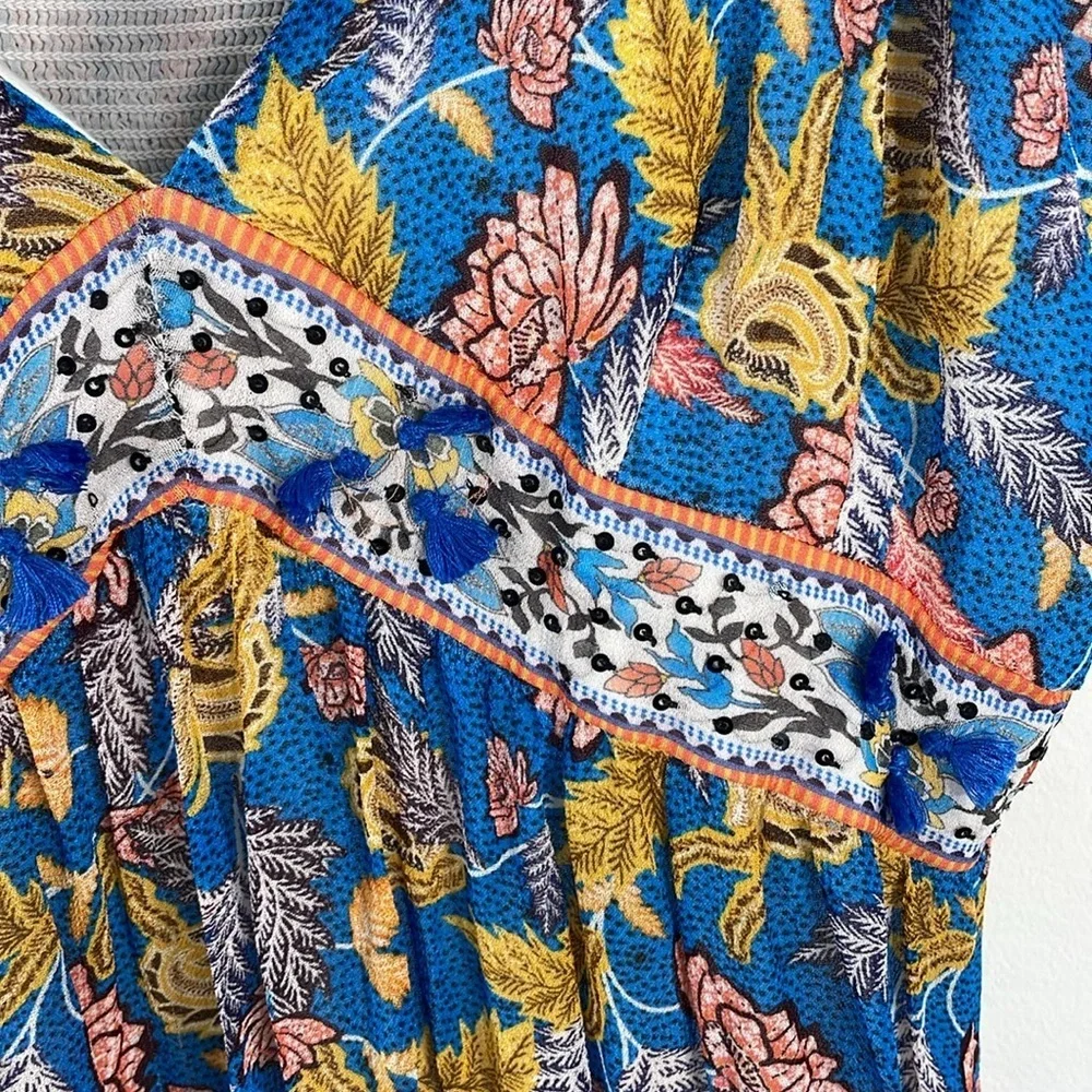 Anthropologie Verb By Pallavi Singhee Vineyard Tiered Maxi - Picture 5 of 11